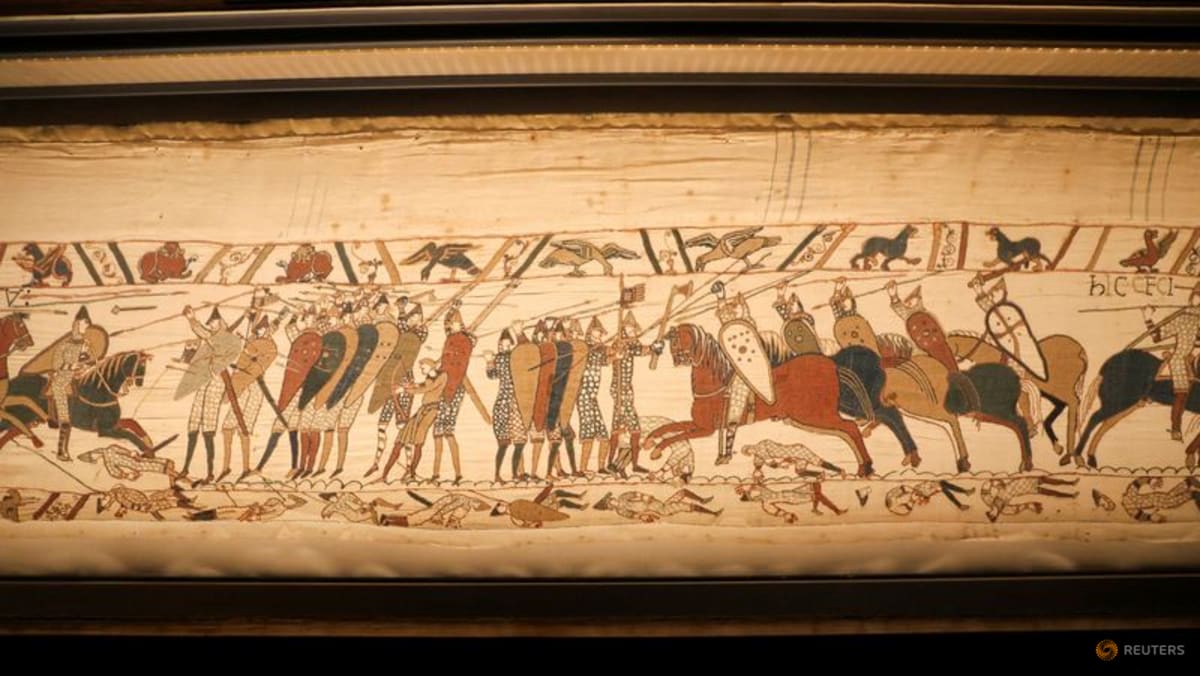Bayeux Tapestry 'mania' sweeps UK as sold-out exhibition opens