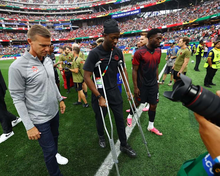 Injured Kone leads Canada celebrations after historic last-16 World Cup berth
