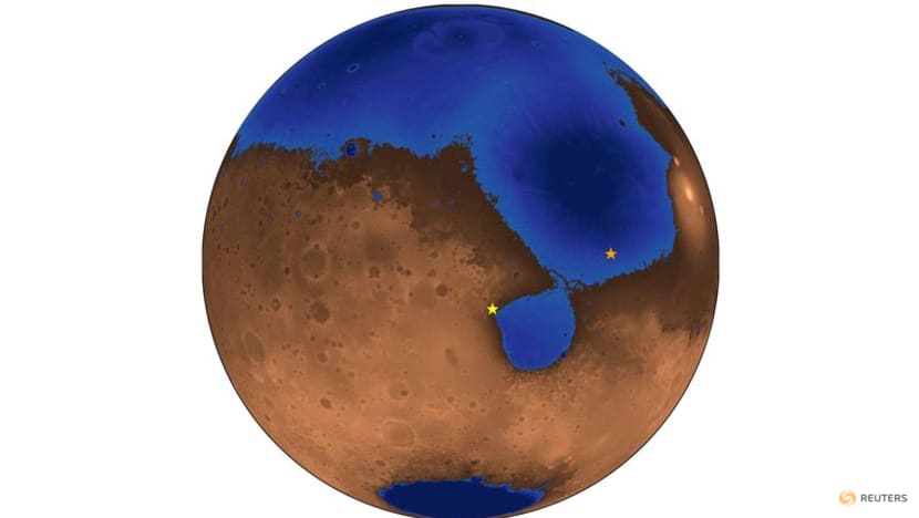 Evidence of beaches from ancient Martian ocean detected by Chinese rover