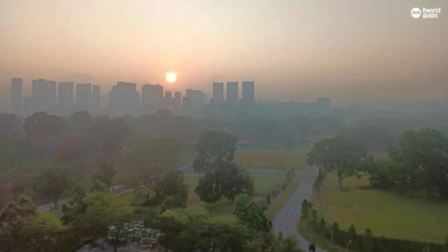 我国及周边地区天气持续干燥 下来或出现轻微烟霾