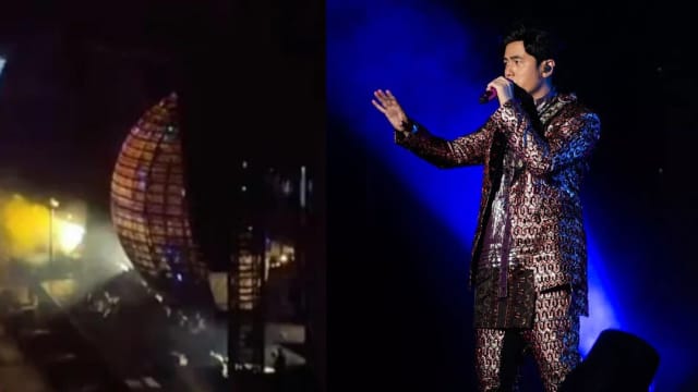 传周杰伦演唱会受困铁球20分钟　公司紧急回应！