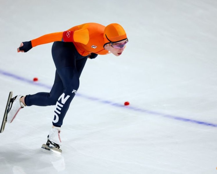 Speed skating-Rijpma-de Jong says pressure paid off with gold at fourth Games attempt