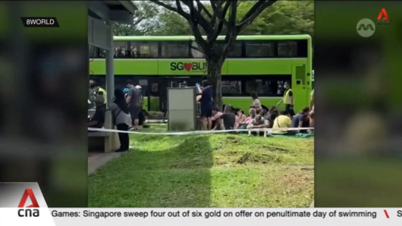 44 people taken to hospital after accident involving two public buses in Jurong West