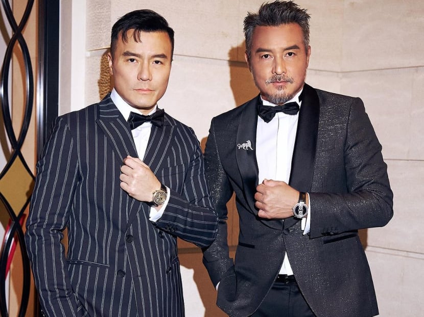 Actors Christopher Lee and brother Frederick Lee make rare appearance at event together