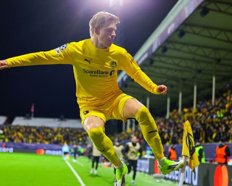 Bodo/Glimt stun Inter in Champions League playoff first leg