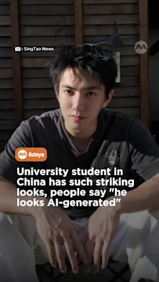 Imagine going viral for being too handsome. #8dayssg #8dayssgtrending #handsome #university #china 