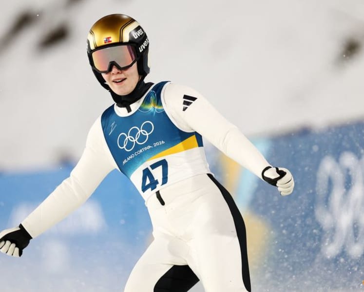 Ski jumping-Norway's Stroem wins second gold in women's large hill individual event