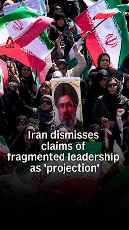 Iran dismisses claims of fragmented leadership as 'projection'