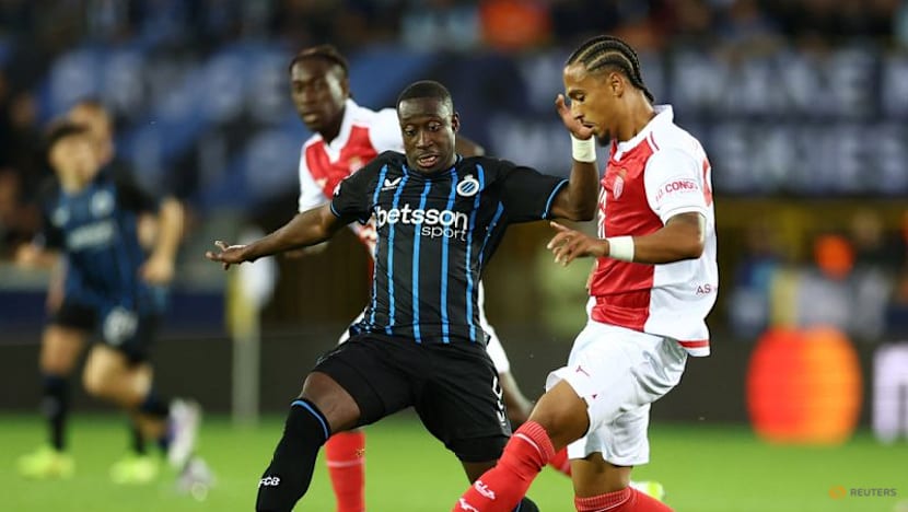 Brilliant Club Brugge thump Monaco 4-1 in Champions League