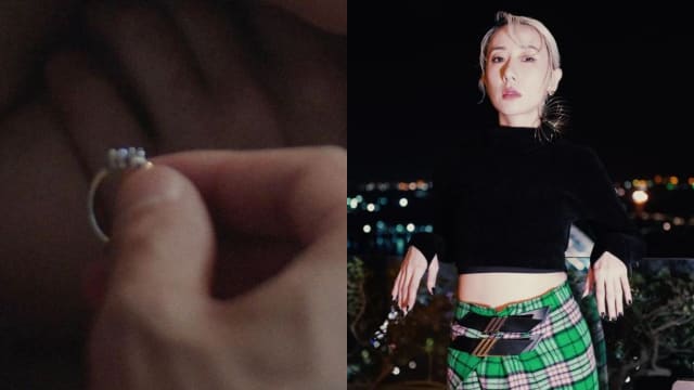 晒戒指照引来众人祝贺　泳儿急发声澄清