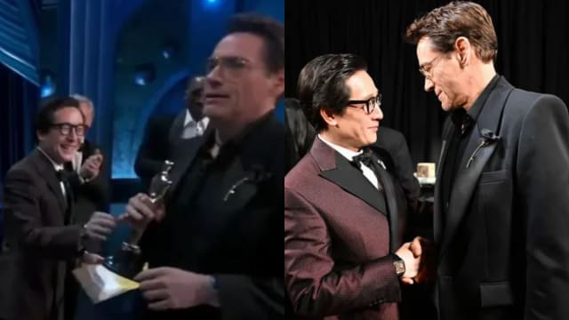 疑忽视颁奖人关继威　Robert Downey Jr.遭网友批评
