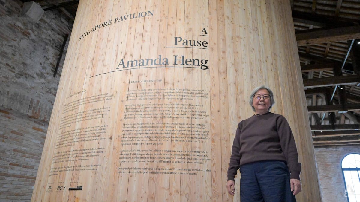 Singaporean performance artist Amanda Heng presents ‘A Pause’ at 61st Venice Biennale