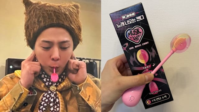 GD都玩疯！韩国爆红“Kpop音乐糖”，含一口偶像就开唱