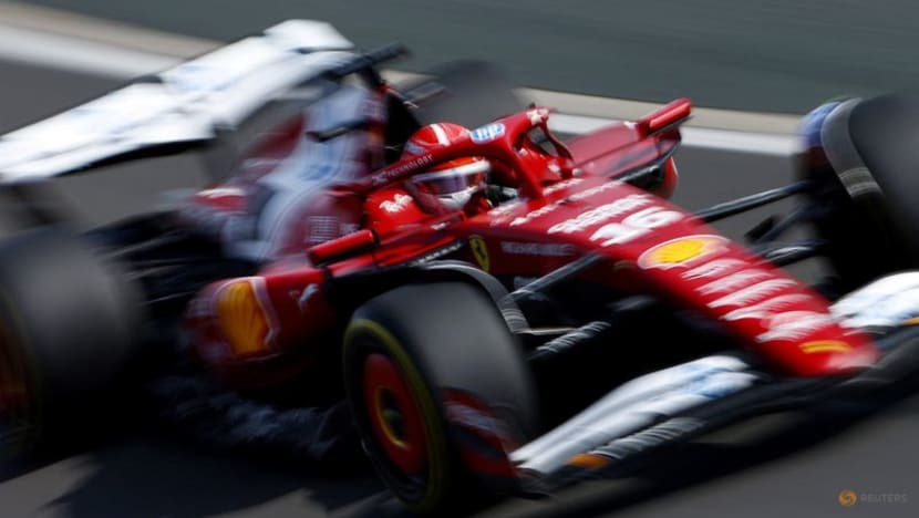 Ferrari's Leclerc puts teammate Hamilton in the shade in Australian GP practice Ferrari's Leclerc puts teammate Hamilton in the shade in Australian GP practice
