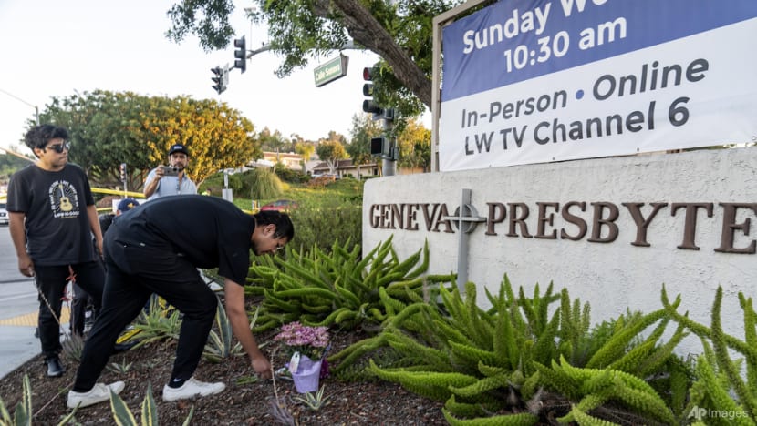 Taiwan's president condemns California church shooting