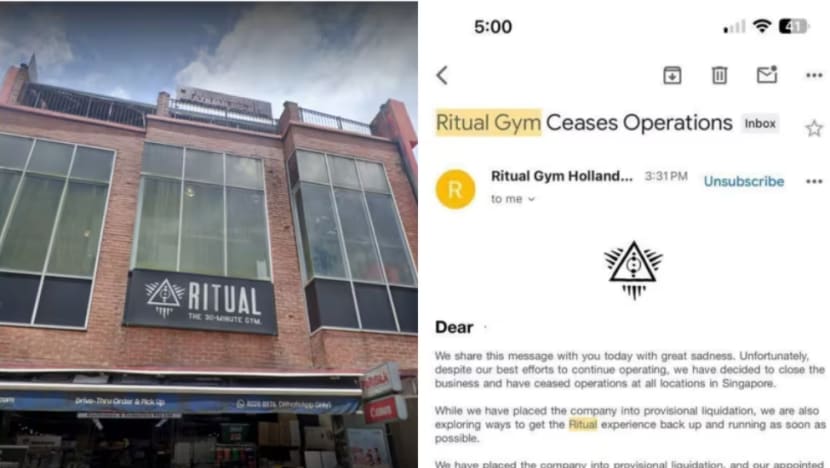 Singapore gym chain Ritual ceases operations, customers seek refunds