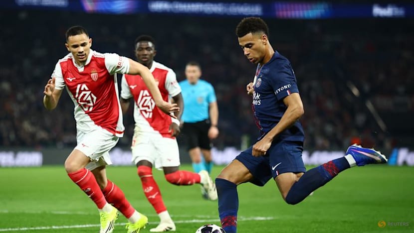 PSG see off late Monaco surge to advance in Champions League