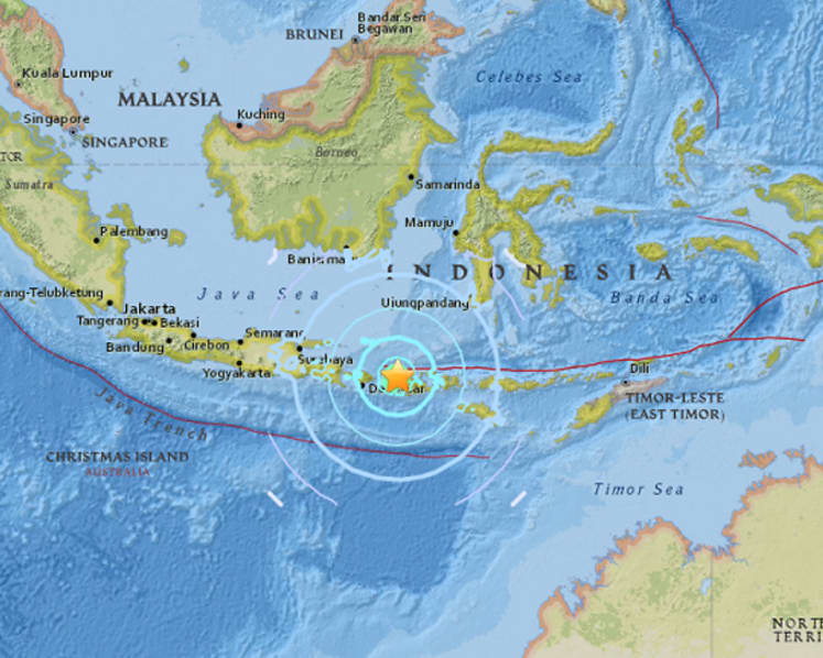 Lombok island rocked by 6.3-magnitude earthquake 