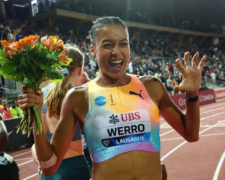 Werro wins in Lausanne as Tebogo, Wanyonyi lay down markers for Budapest