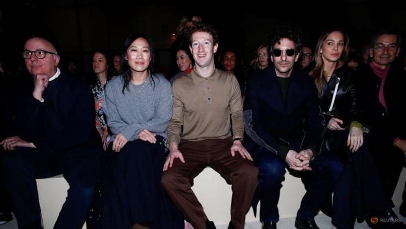 Prada layers winter jackets over light dresses at Milan show as Zuckerberg's presence fuels smart glasses talk
