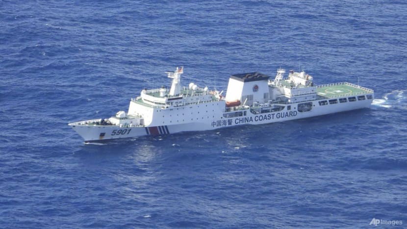 Philippines alarmed after China sends 'monster ship' to disputed shoal