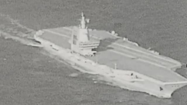 台湾指中国大陆航母“福建舰”航经台湾海峡
