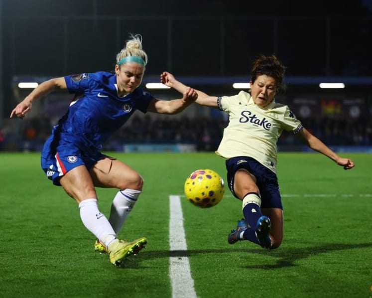 Everton hand Chelsea first Women's Super League defeat in 585 days