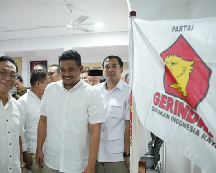 Jokowi’s son-in-law Bobby Nasution bids for North Sumatra governor election under Prabowo’s Gerindra party