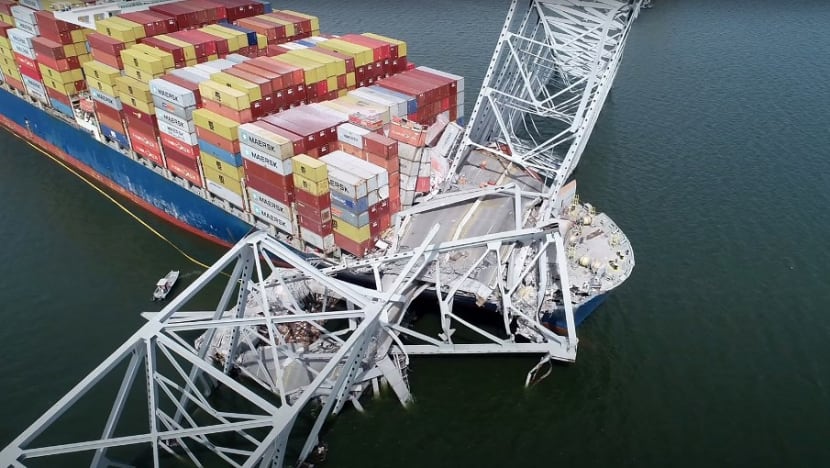 Baltimore bridge collapse: Singapore-flagged ship passed foreign port inspections, says MPA Baltimore bridge collapse: Singapore-flagged ship passed foreign port inspections, says MPA