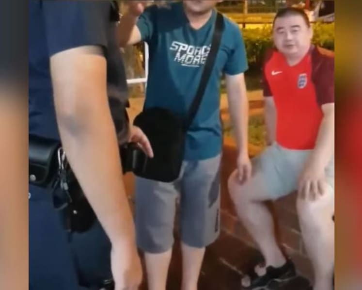 Man in viral clip charged with molesting woman