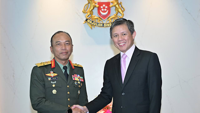 马国武装部队总司令到访 凸显新马友好防务关系