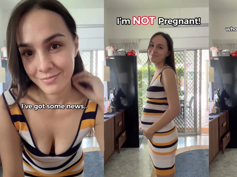 Local singer Ming Bridges shows off period bloat; followers think she’s pregnant and congratulate her anyway