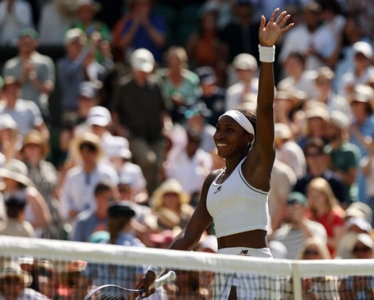Wimbledon's revolving door of women's champions spins on with surprise last four