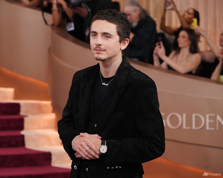 Timothee Chalamet wins his first Golden Globe, Kpop Demon Hunters wins Best Song