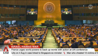 UN conference on two-state solution convenes amid calls for increased aid into Gaza