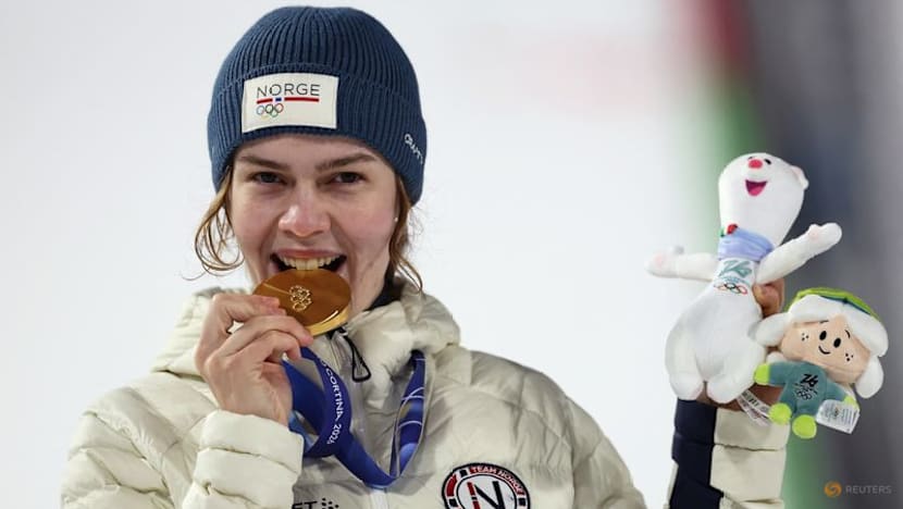 Ski Jumping-Norway's Stroem soars to gold ahead of Prevc in thriller