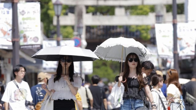 日本连续40天录得35度以上高温 刷新最长“酷暑日”纪录