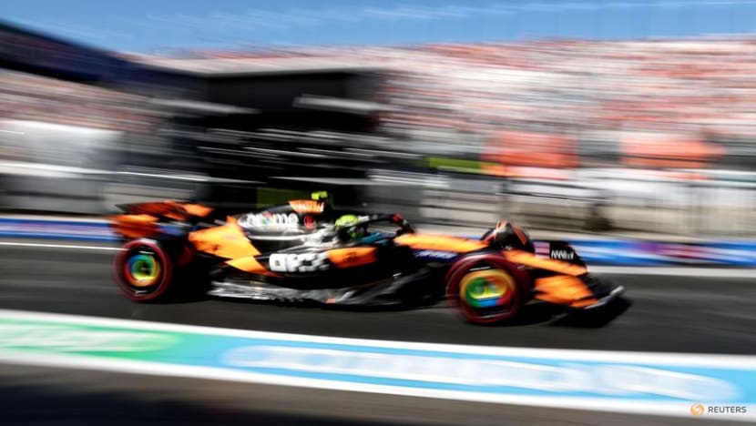 Norris completes practice hat-trick at Zandvoort Norris completes practice hat-trick at Zandvoort