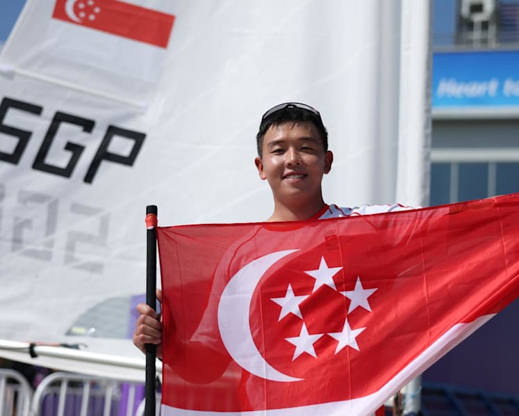 Sailor Ryan Lo takes home Singapore’s second gold medal at Asian Games 