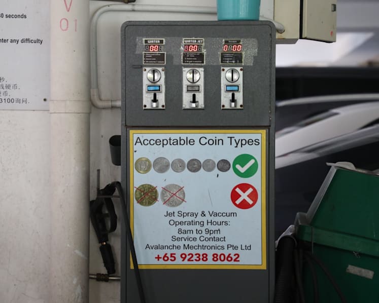 Man gets 14 months' jail for role in stealing over S$100,000 in coins from HDB car park water dispensing machines