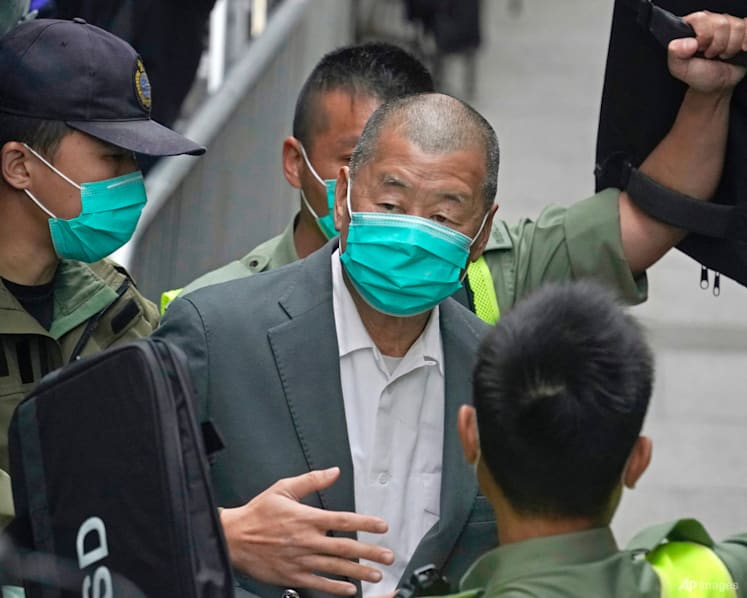 Hong Kong media tycoon Jimmy Lai sentenced to 20 years' jail in national security trial