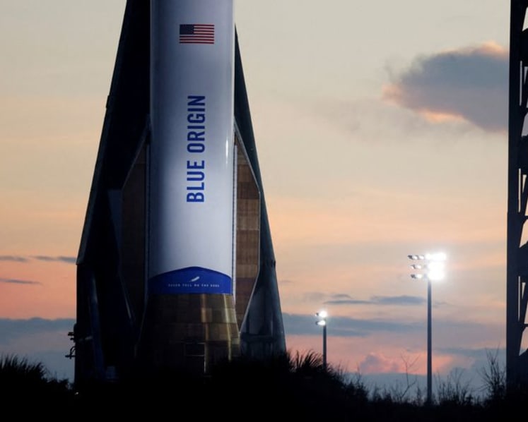 Blue Origin's third New Glenn launch faces key reuse test in rivalry with SpaceX