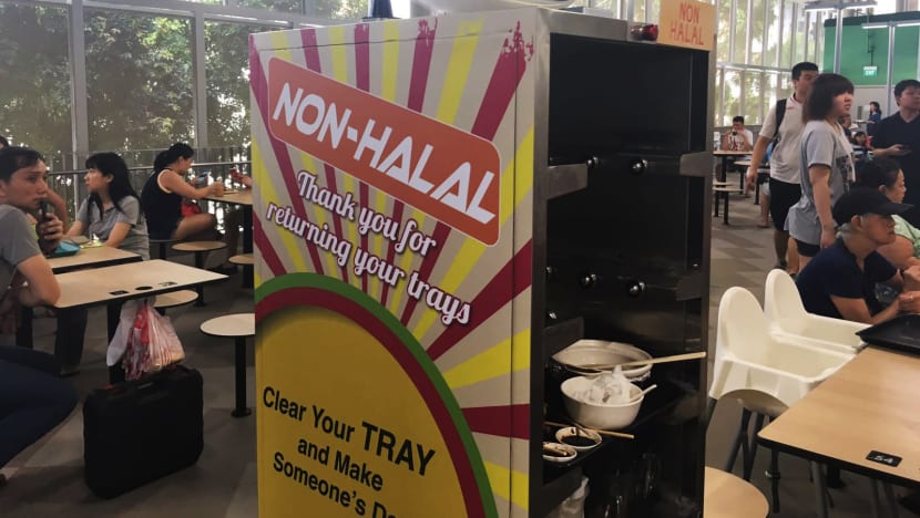 RFID tray return system, roaming robots among innovations at new Jurong West hawker centre