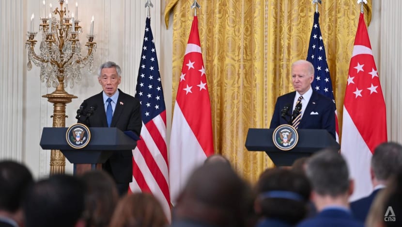 Threats such as Ukraine conflict put peace and prosperity 'everywhere at risk': PM Lee, President Biden