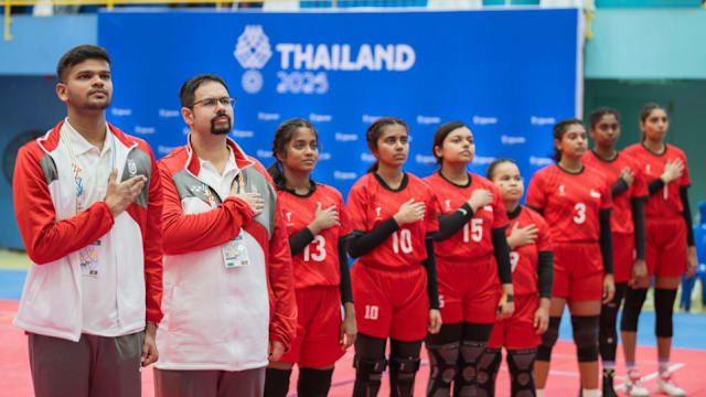 卡巴迪女子超级五人制循环赛 我国健儿因东帝汶弃权并列摘铜