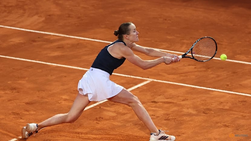 Svitolina fights off Gauff to win third Italian Open title