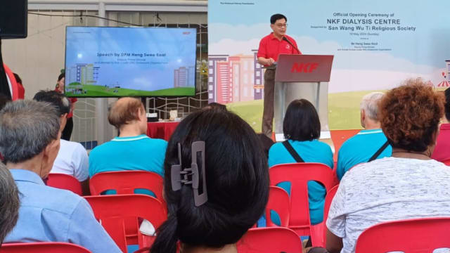 社区伙伴三皇五帝鼎立支持 NKF翻新勿洛洗肾中心