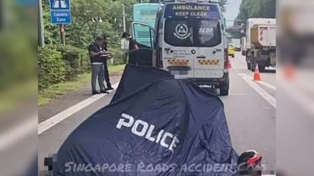 巴士与摩托车相撞 骑士身亡车长被捕