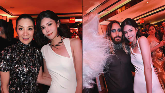 黄思恬获邀出席MET Gala　与杨紫琼、Jared Leto等大咖兴奋合影！