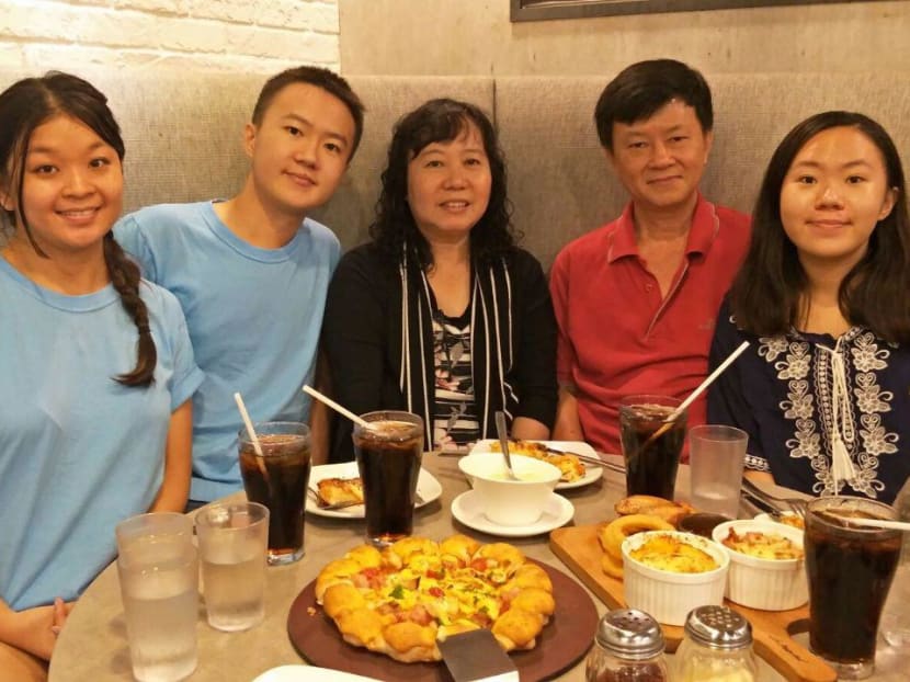 The author (far right), seen here with her parents, brother and his girlfriend, says that distinguishing needs from wants is increasingly pressing for millennials, many of whom have grown up in times of abundance and prosperity and may not think twice about their expenditures.